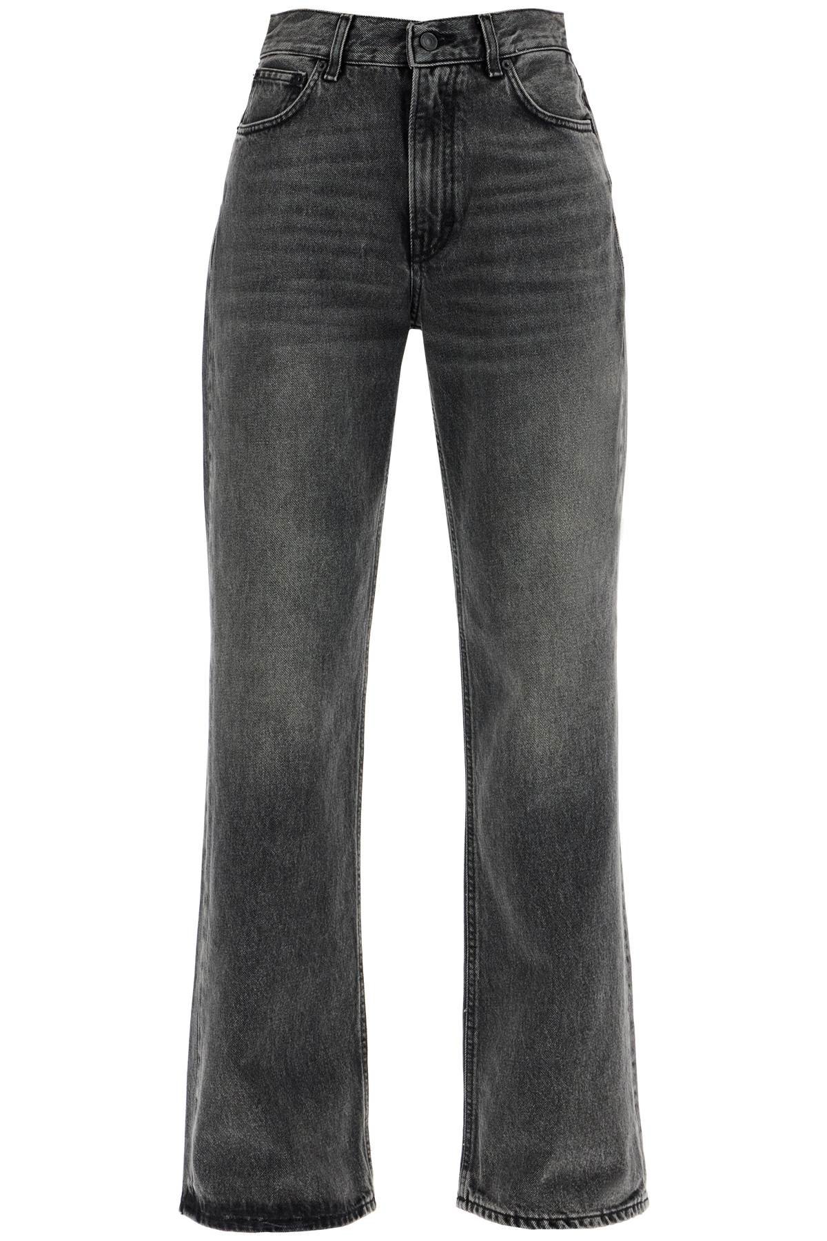 "korean straight-cut jeans