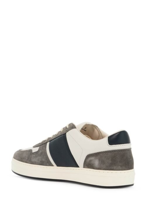 smooth and suede leather h-tv sneakers. - Image 3