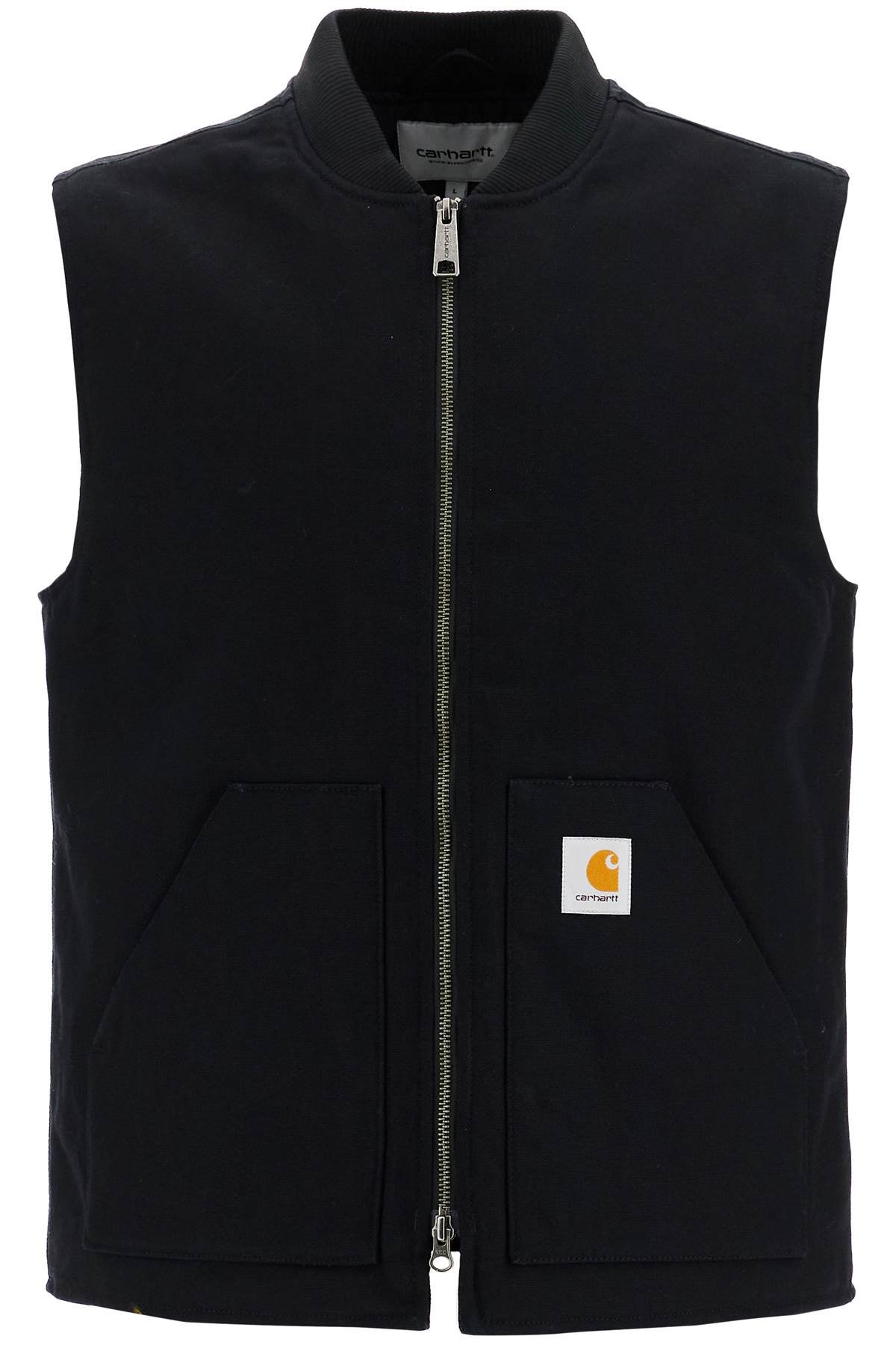classic padded cotton vest
