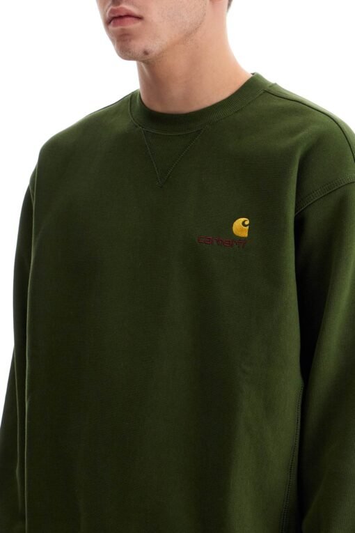 american script crewneck sweatshirt - Image 4