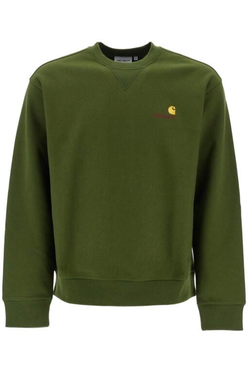 american script crewneck sweatshirt