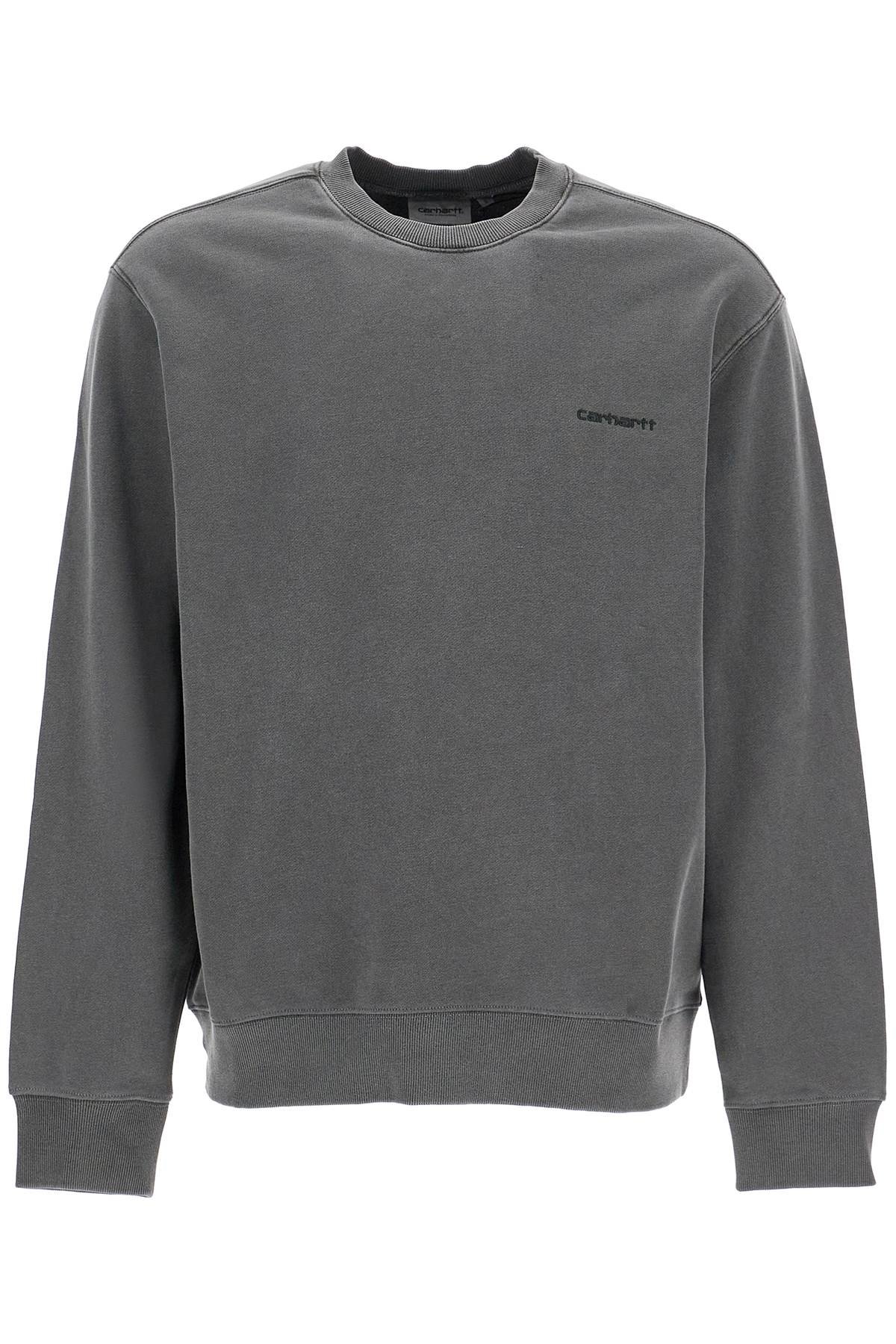 duster script crewneck sweat