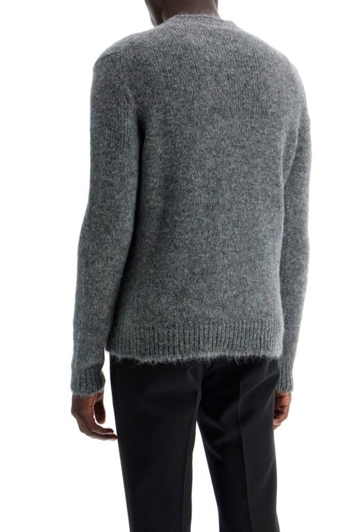 alpaca crew neck sweater - Image 3