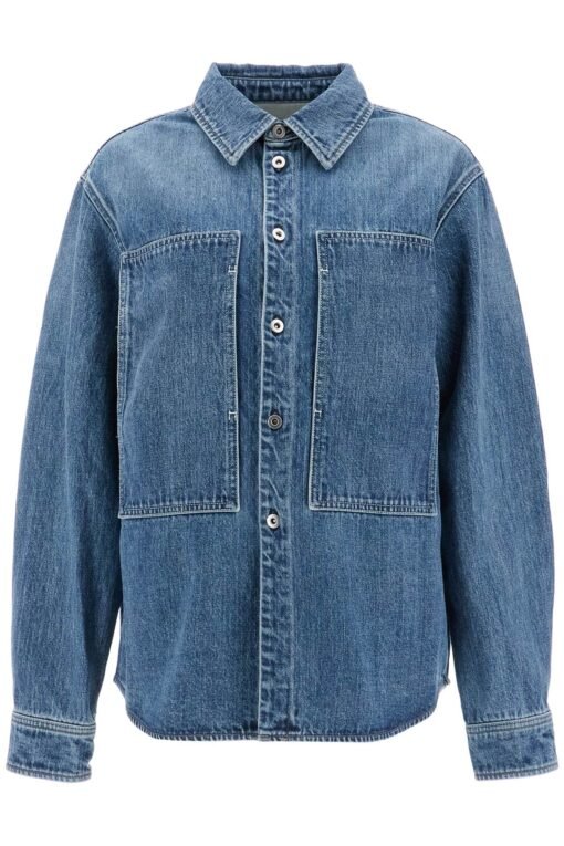 denim overshirt