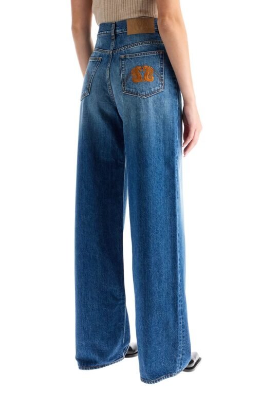 wide leg jeans in narida sapphire java style - Image 3