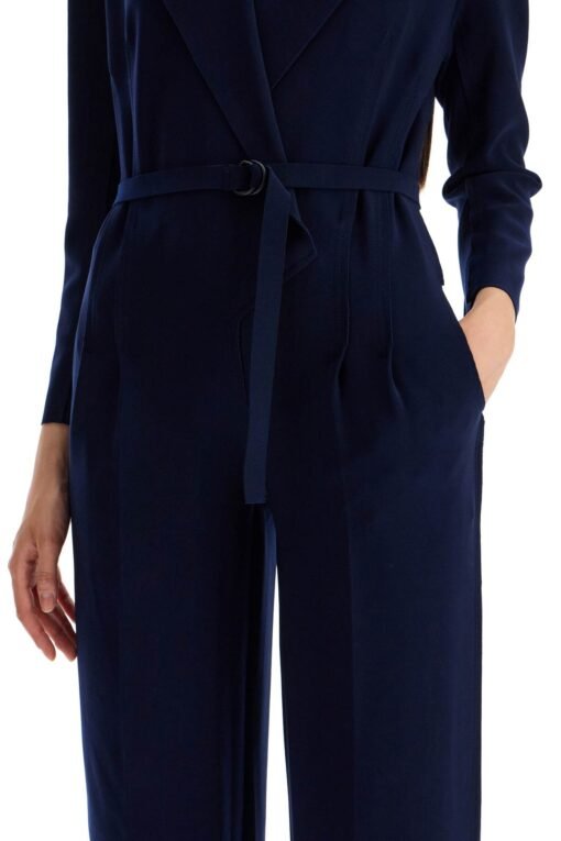 double-breasted straight leg jumpsuit - Image 4
