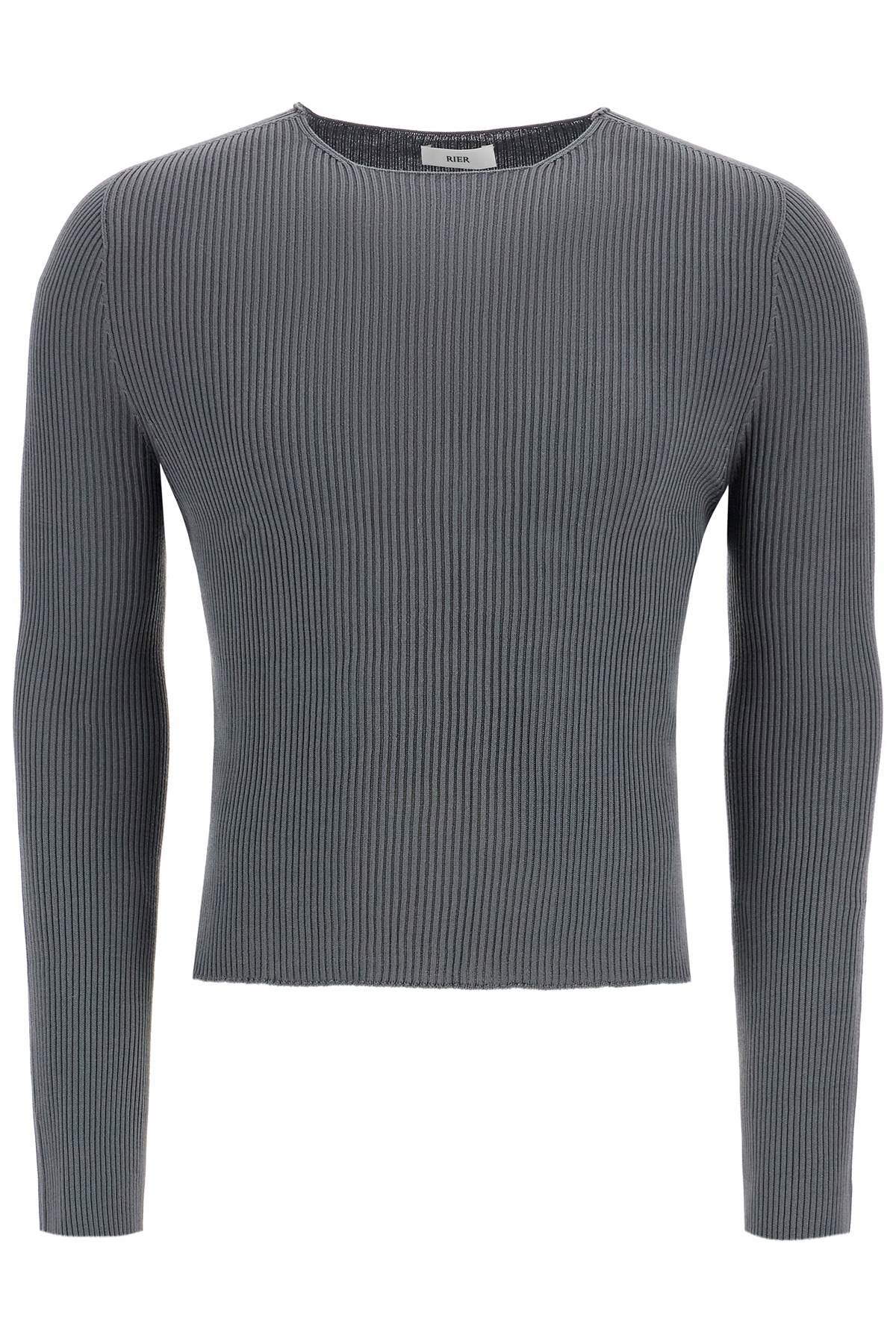 slim fit knit pullover sweater