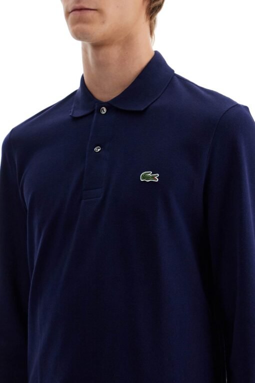 "classic fit long sleeve polo shirt - Image 4