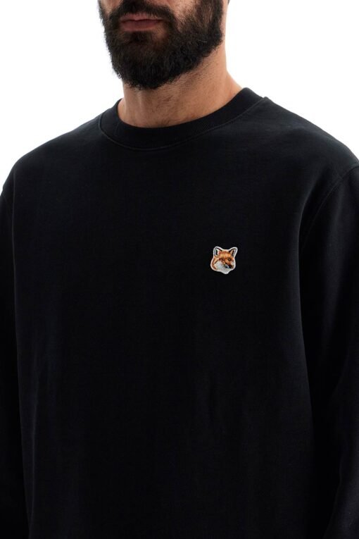 'fox head patch sweatshirt with - Image 4