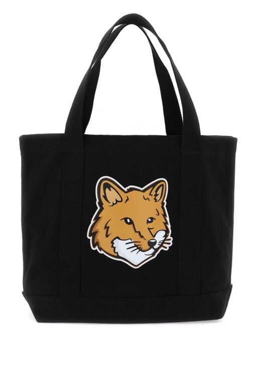 fox head tote bag