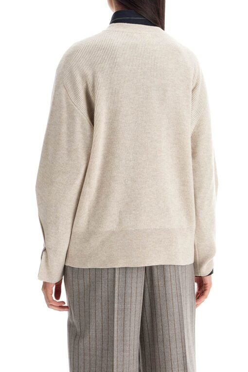 cashmere boxy pullover - Image 3