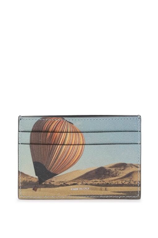 signature stripe balloon card holder