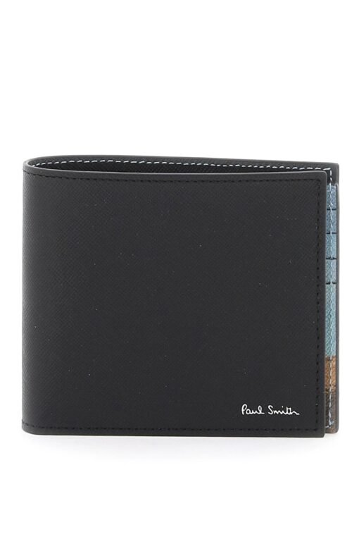 signature stripe balloon wallet