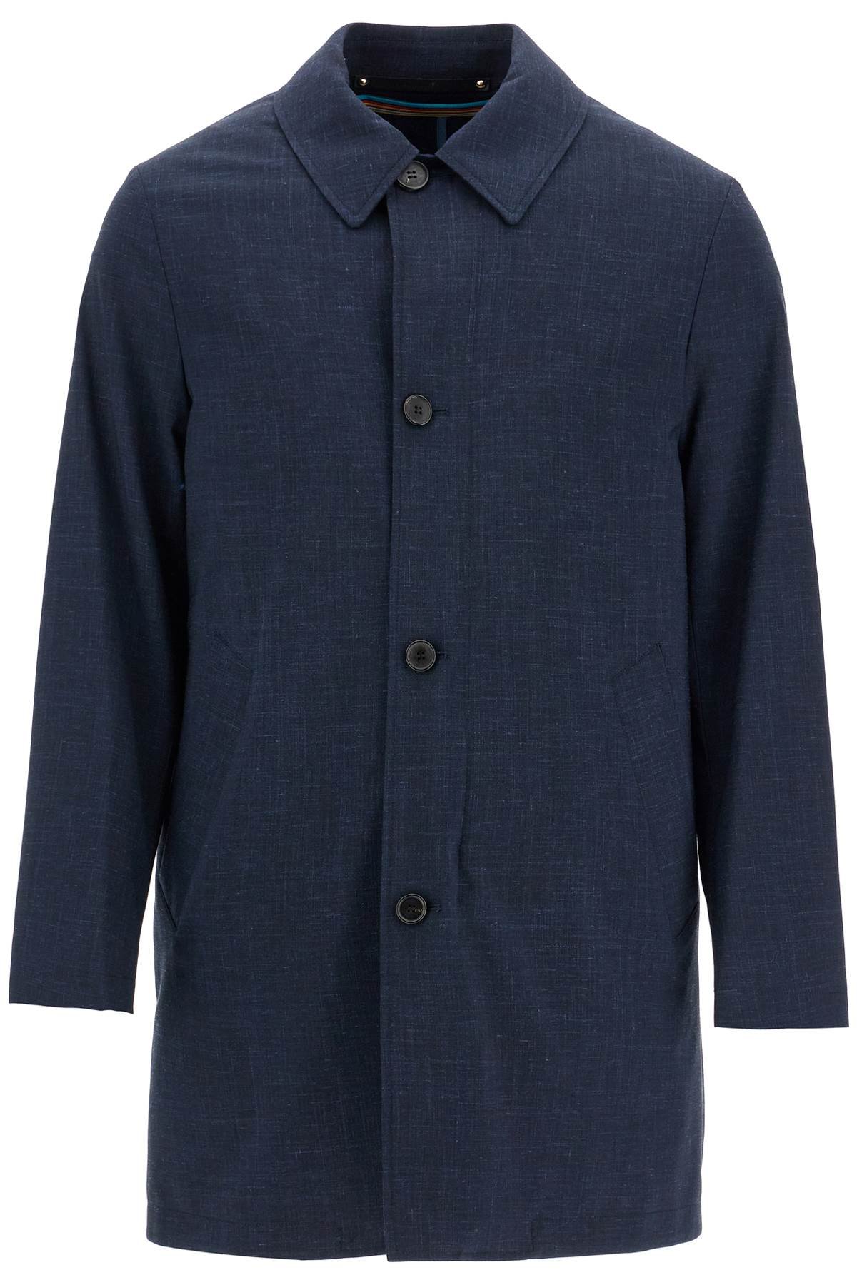 lightweight mac jacket with removable vest