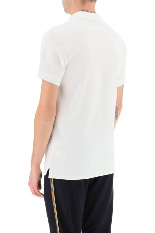 organic cotton slim fit polo shirt - Image 3