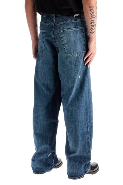 wide leg denim jeans - Image 3