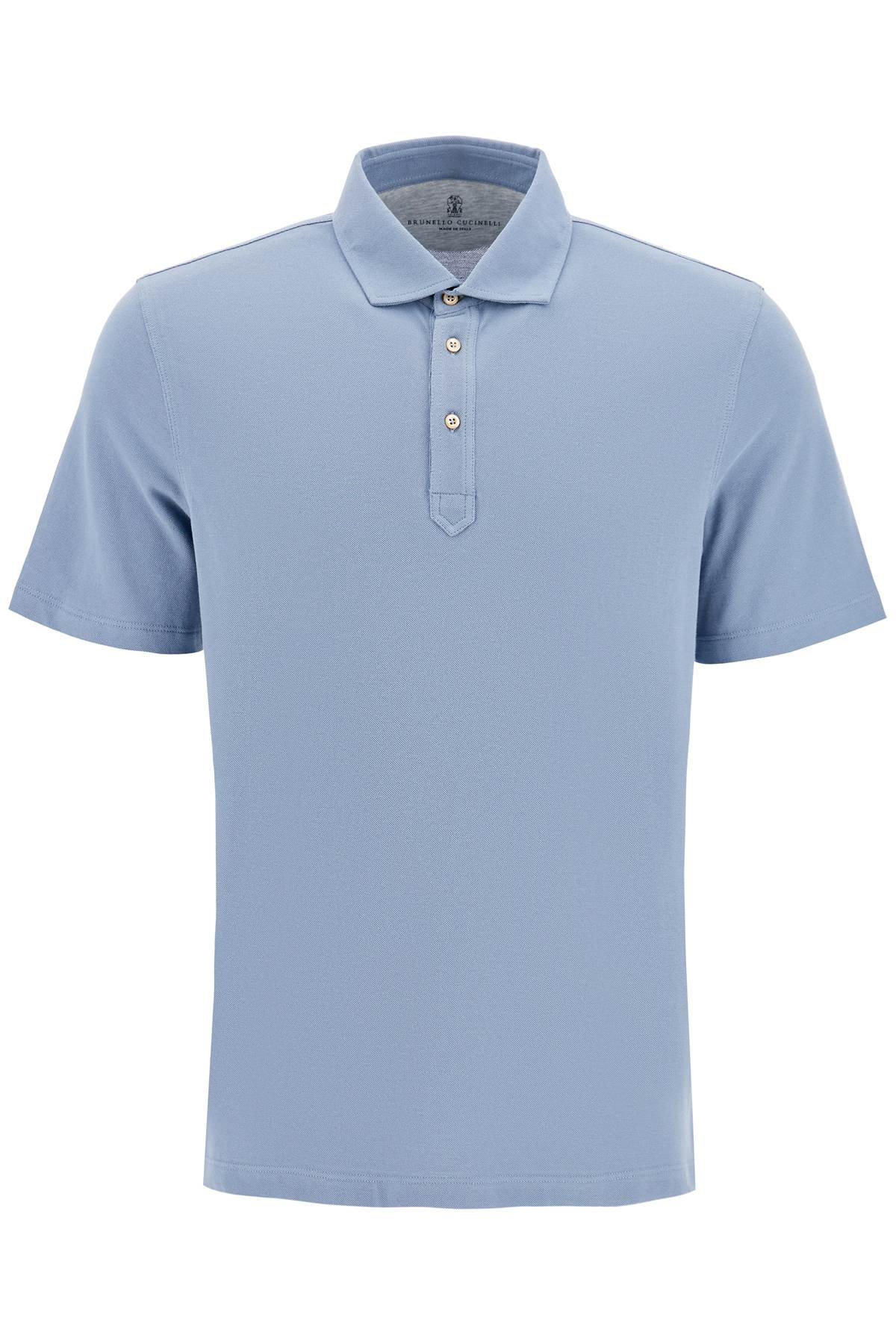 pique polo shirt