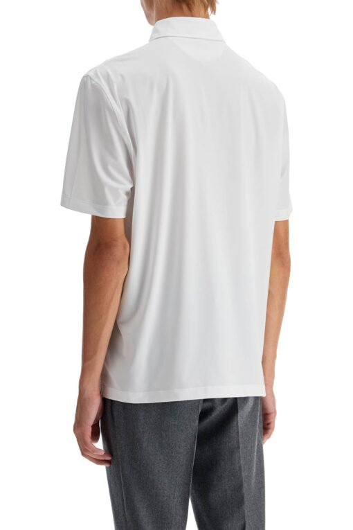 technical jersey polo shirt - Image 3