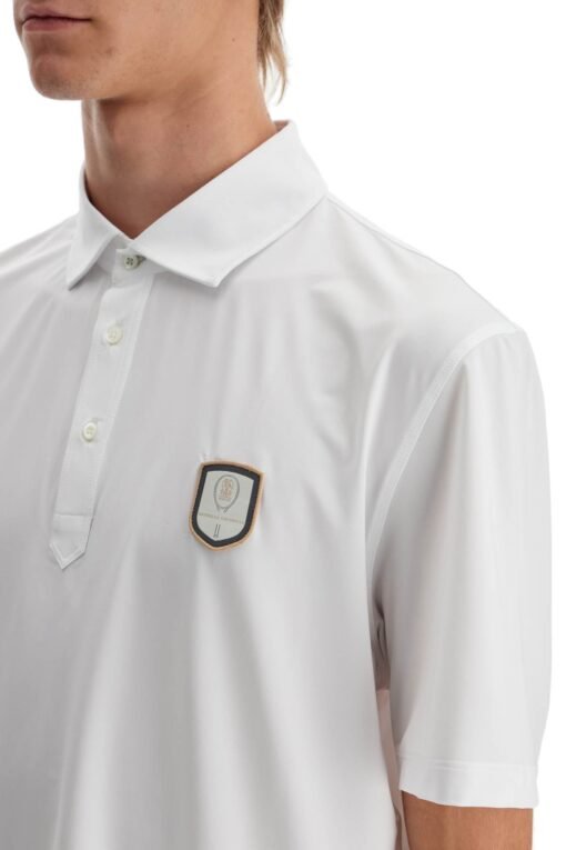 technical jersey polo shirt - Image 4