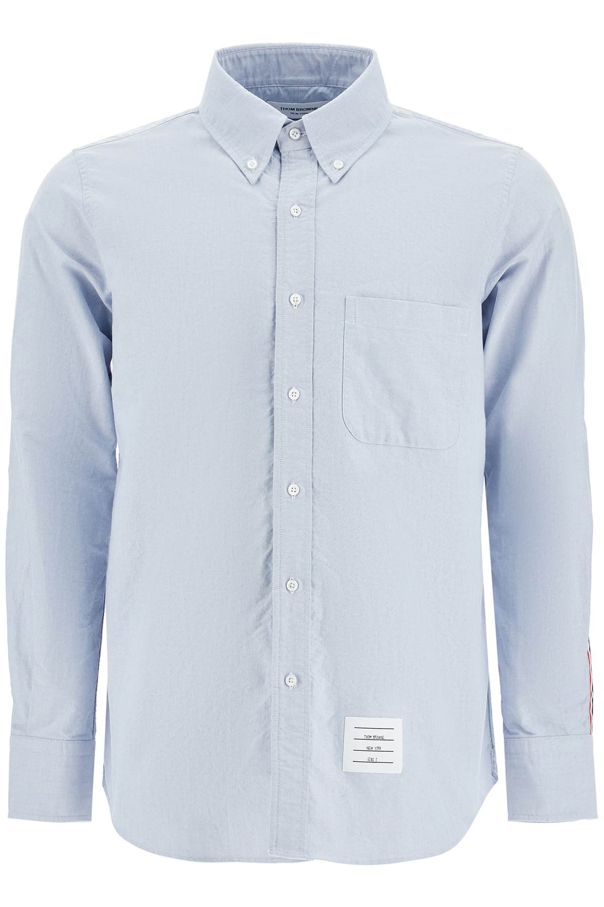 'oxford signature striped shirt in