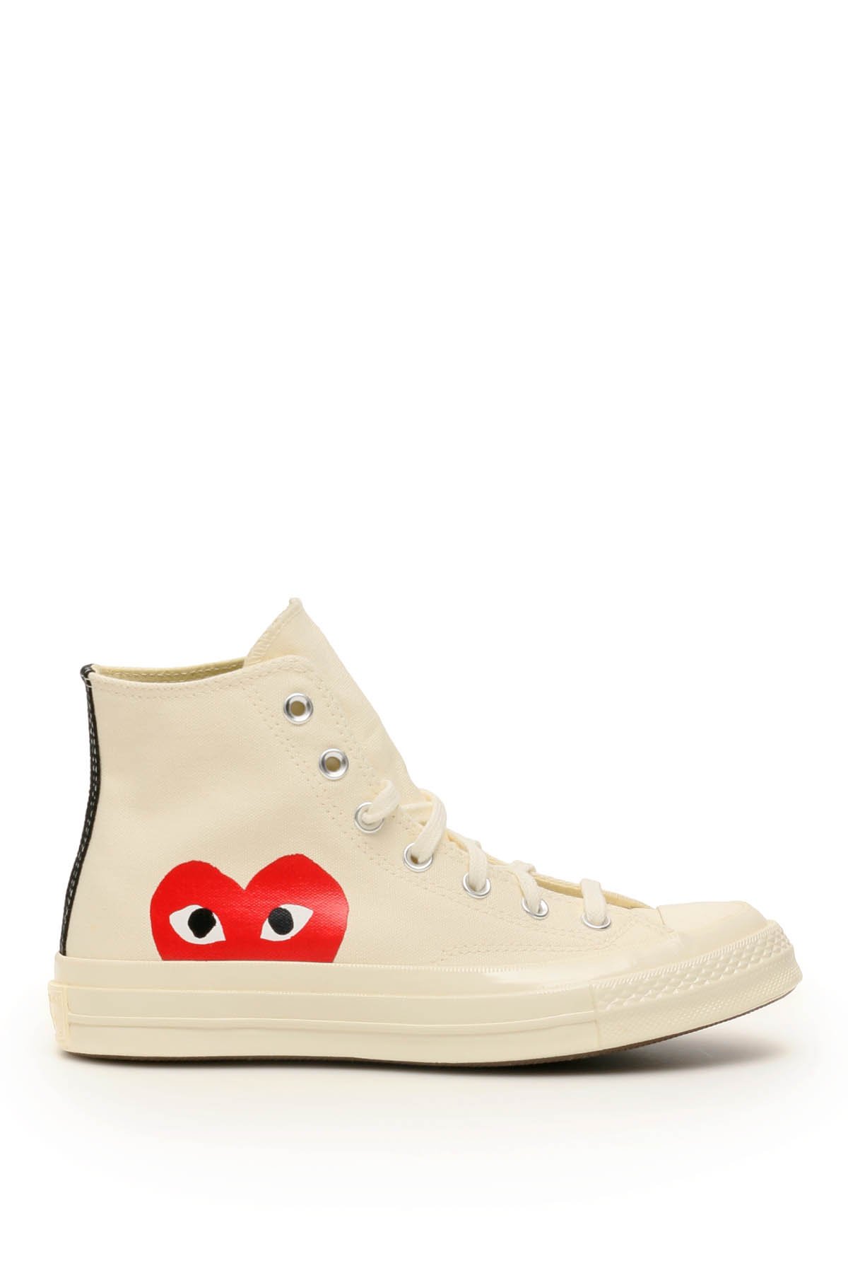 comme des garçons play x converse sneakers hi-top 70 chuck