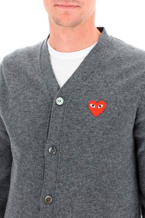 unisex heart cardigan - Image 4