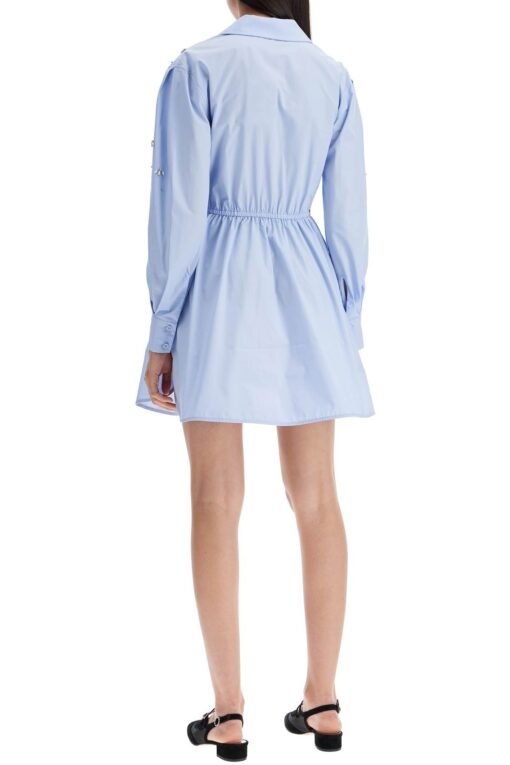 'mini chemisier dress with - Image 3