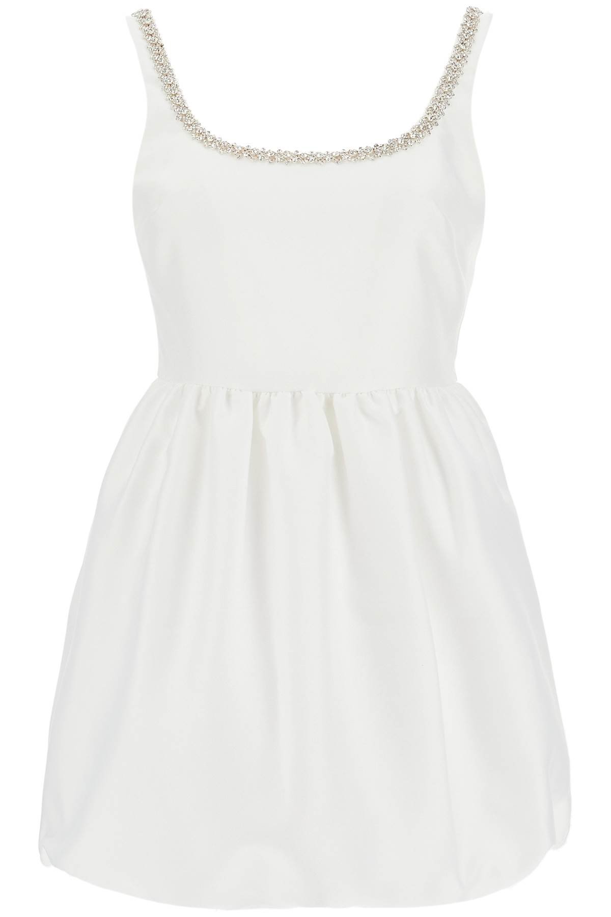mini balloon dress with crystals