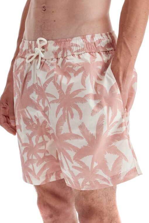 beach print palm tree bermuda - Image 4