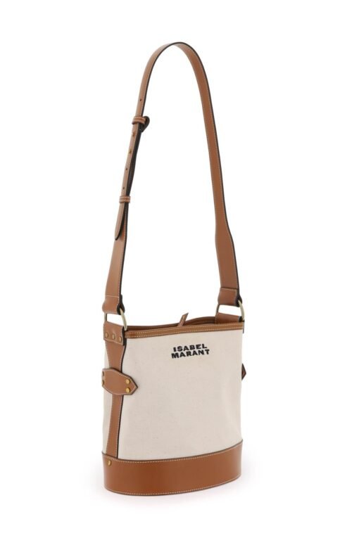 samara cotton canvas shoulder bag - Image 3