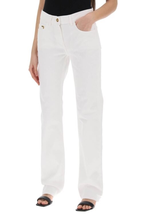 jeans with gold metal detailing - Image 4