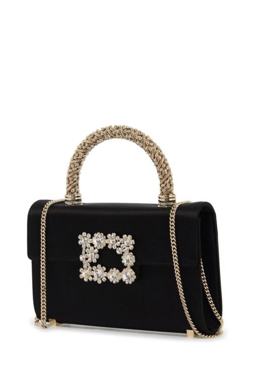 flower strass jewel mini bag - Image 3