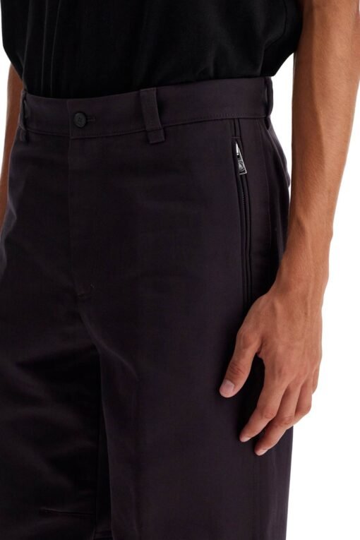 biker gabardine trousers - Image 4