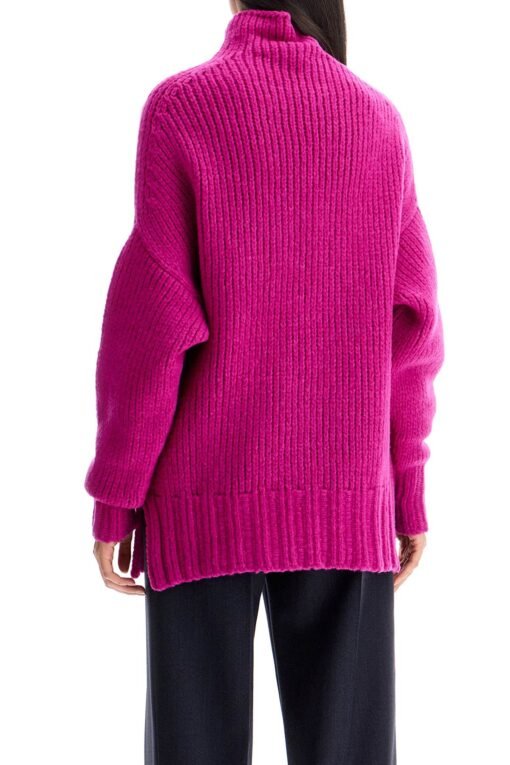 high-neck wool sweater - Image 3