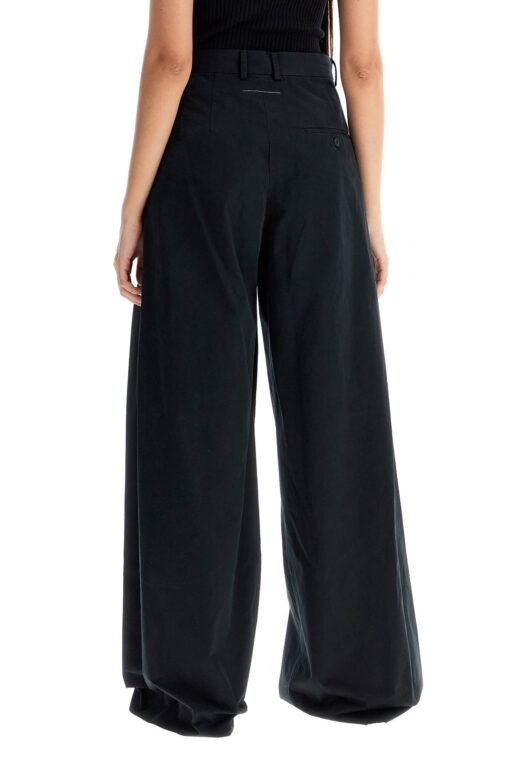 wide-legged pants with pleats - Image 3