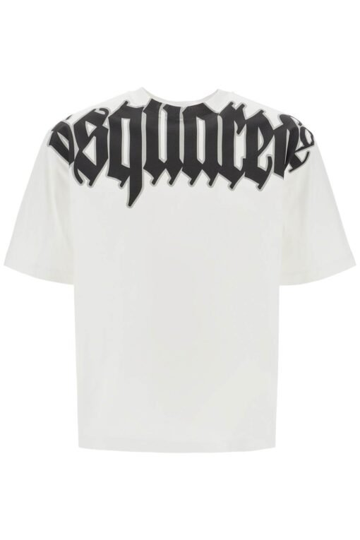 loose logo print t-shirt with