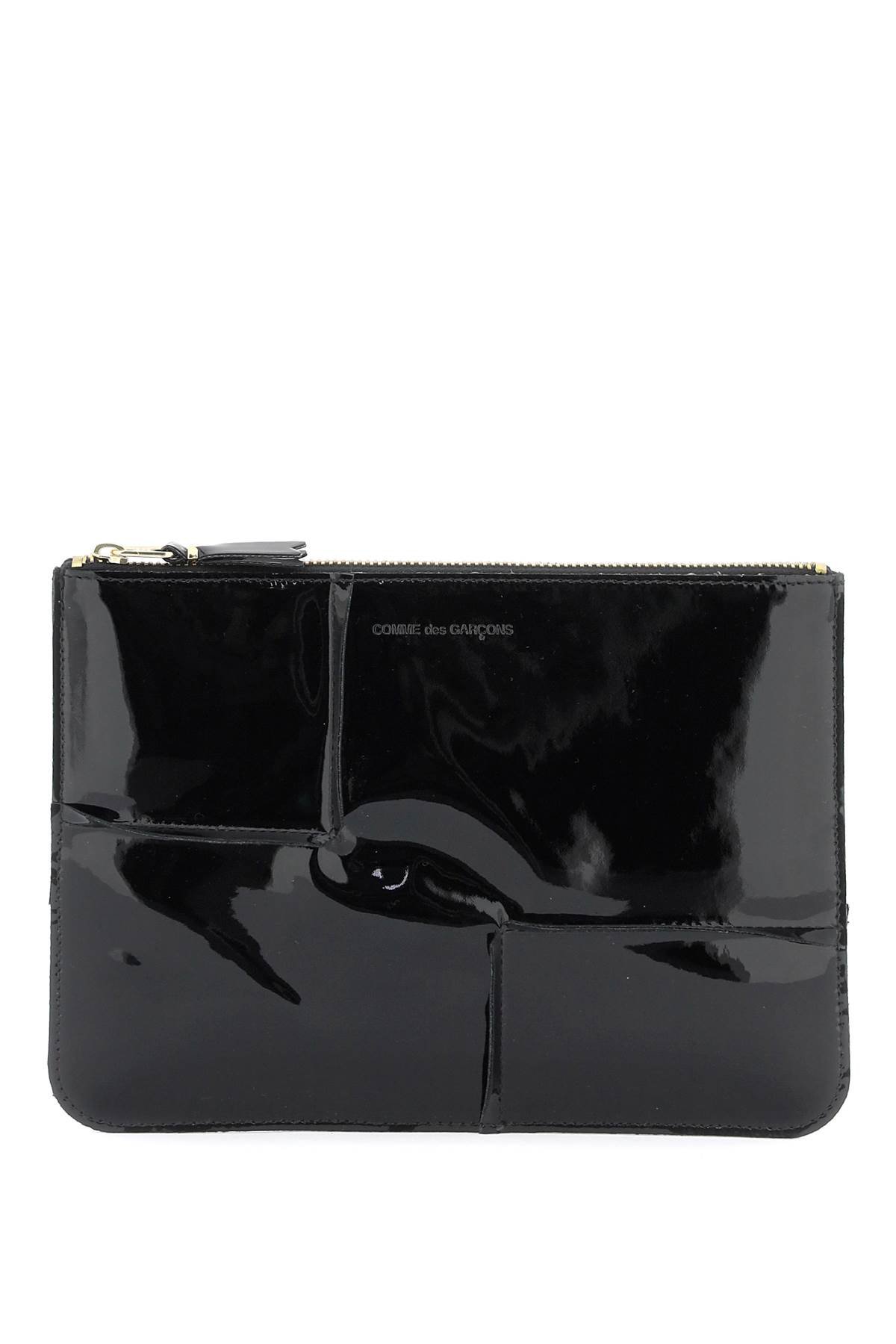 glossy patent leather