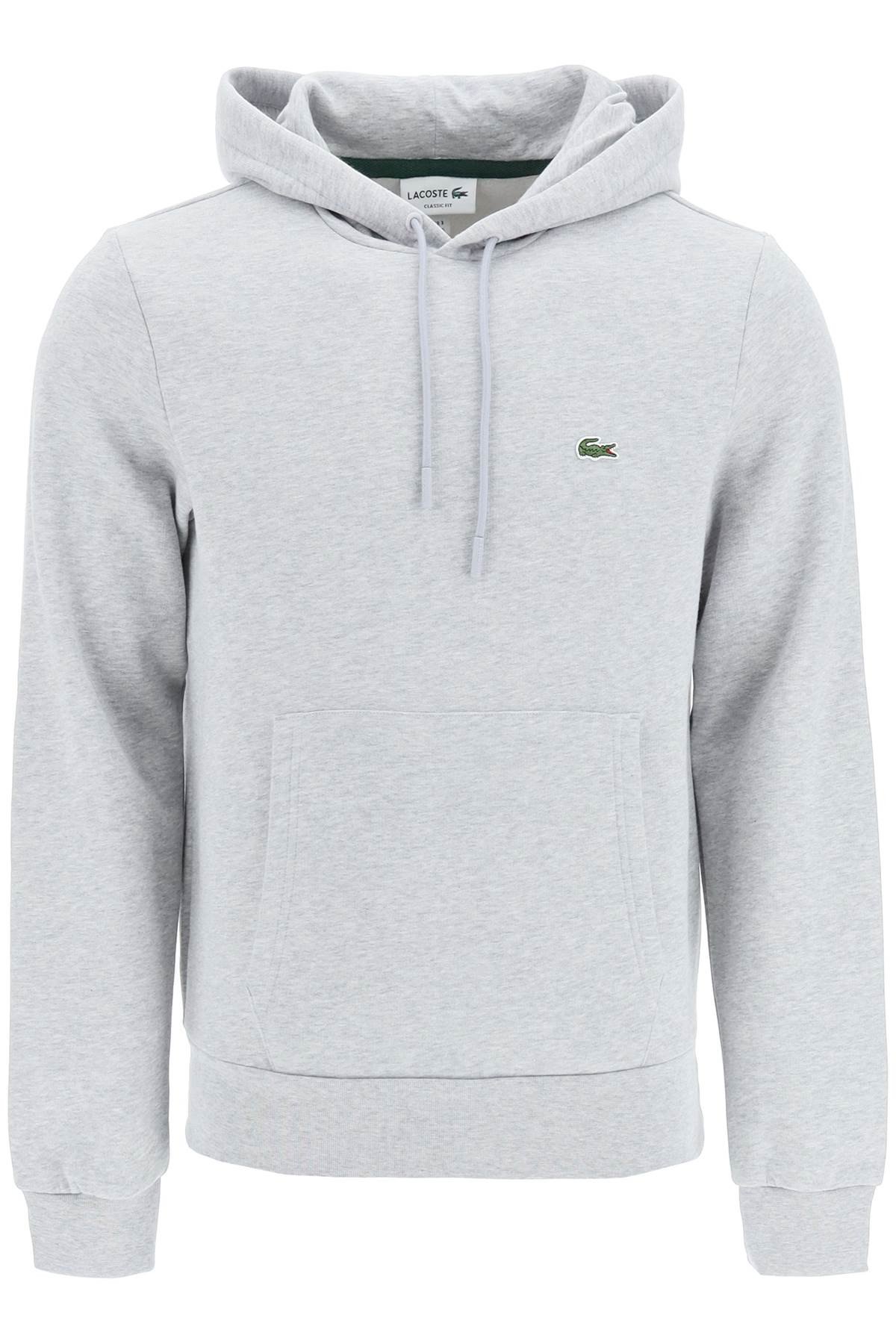 hoodie with logo patch