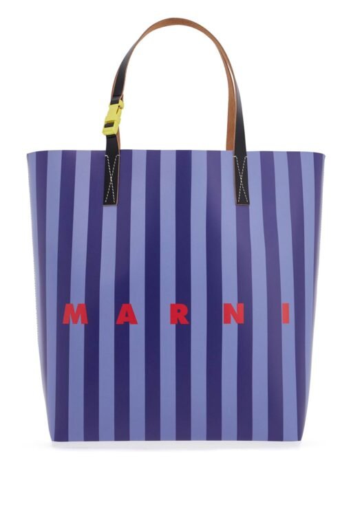 striped tribeca tote bag