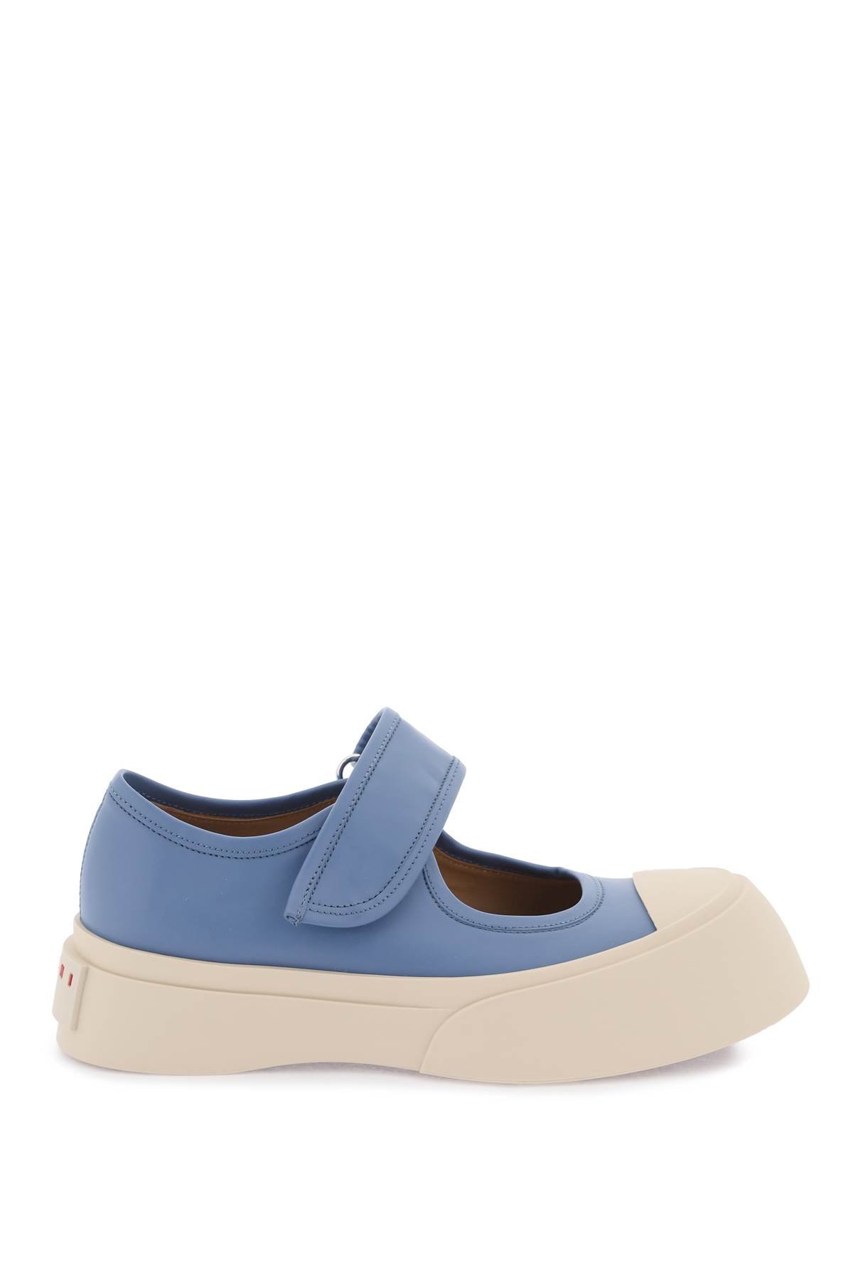 pablo mary jane nappa leather sneakers
