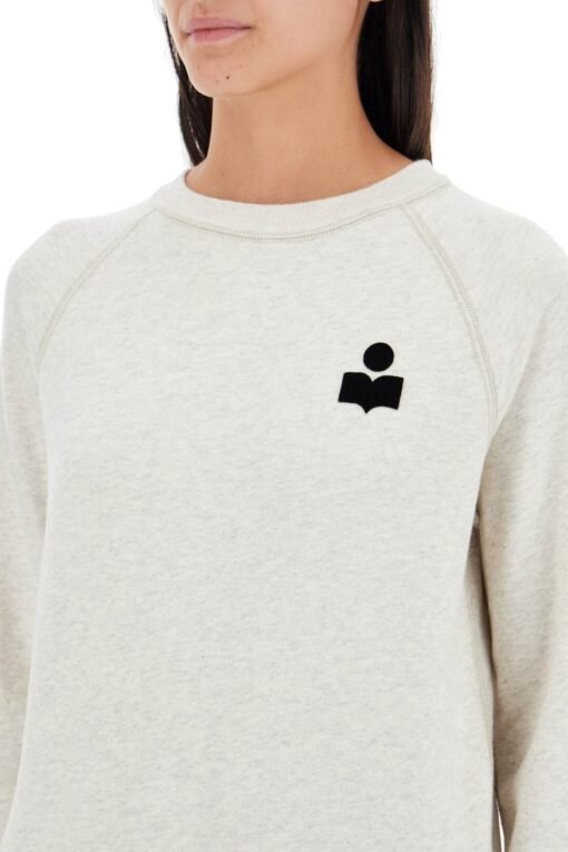 milla cotton sweatshirt with round neck - Image 4
