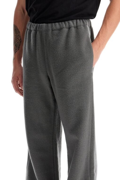 wool fleece joggers for warmth - Image 4