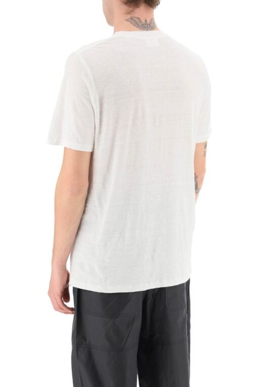 karman linen logo t-shirt - Image 3