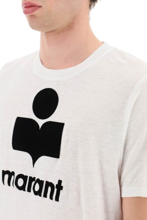 karman linen logo t-shirt - Image 4