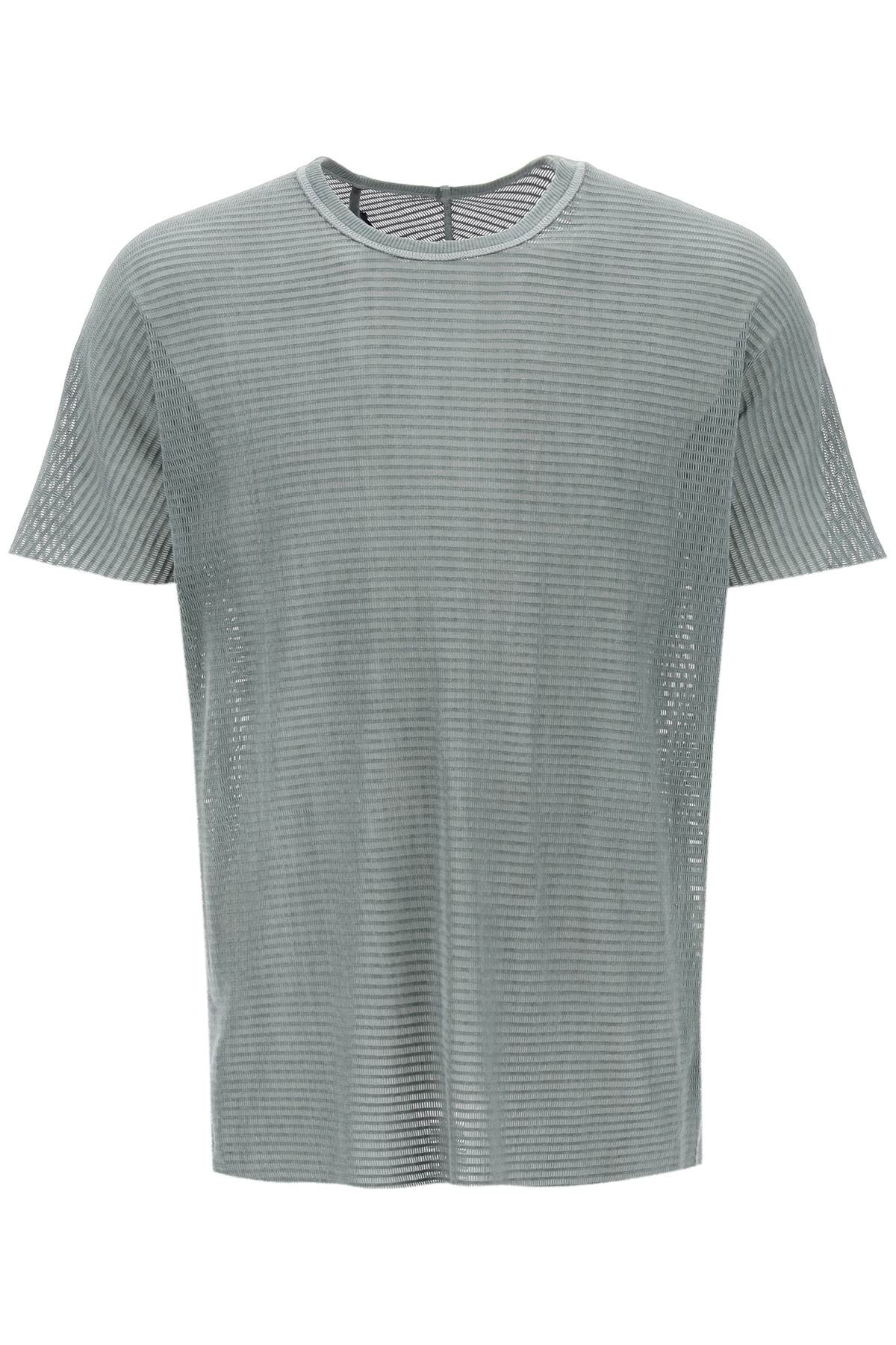 cotton perforated t-shirt