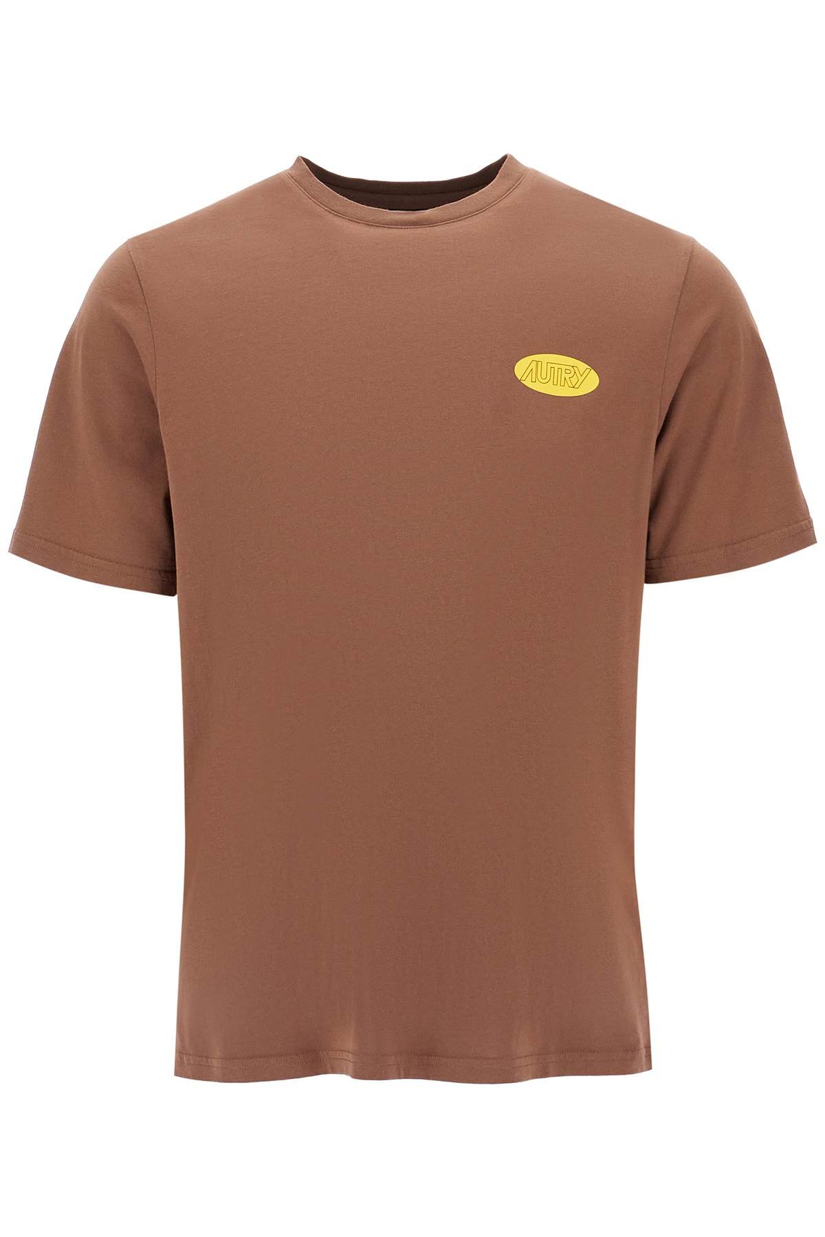relaxed fit logo print t-shirt
