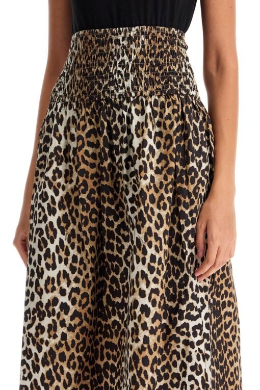 organic cotton smocked skirt - Image 4