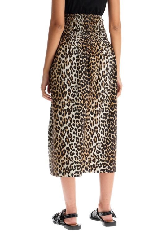organic cotton smocked skirt - Image 3