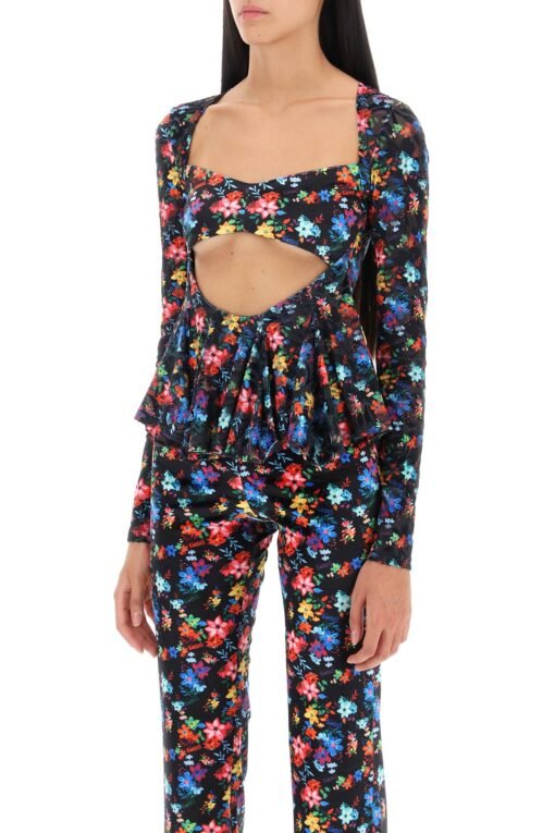 loen long-sleeved top with cut out - Image 4