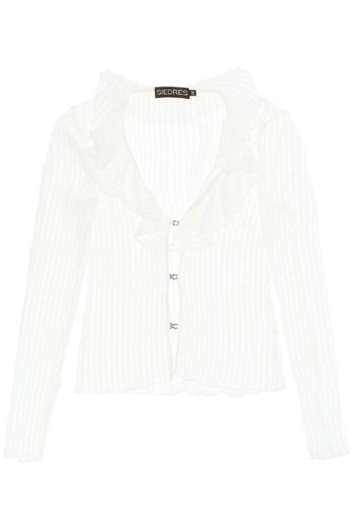 chloe stretch lace shirt